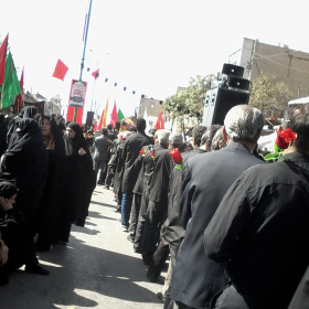 سوگواره چهارم-عکس 15-فاطمه مستوفی-آیین های عزاداری