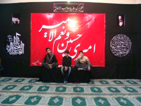 سوگواره دوم-عکس 42-پوستر هیأت مکتب الحسین بهشهر-جلسه هیأت یادبود