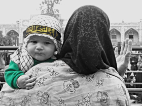 سوگواره چهارم-عکس 14-لیلی نکوکار-آیین های عزاداری