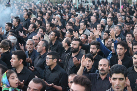 سوگواره چهارم-عکس 160-فرزاد  دلخون رزمی-آیین های عزاداری
