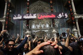 دوازدهمین سوگواره عاشورایی عکس هیأت-حمید عابدی-بخش اصلی روایت هیأت-تک عکس-آیین های عزاداری