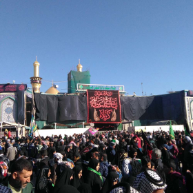 سوگواره پنجم-عکس 5-مهسا مقدم-پیاده روی اربعین از نجف تا کربلا