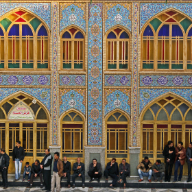 سوگواره دوم-عکس 3-رويا غفارزاده-جلسه هیأت فضای بیرونی 