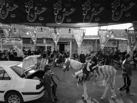 نهمین سوگواره عاشورایی عکس هیأت-مهران عشق ترکی-مجالس احیای امر اهل‌البیت علیهم‌السلام